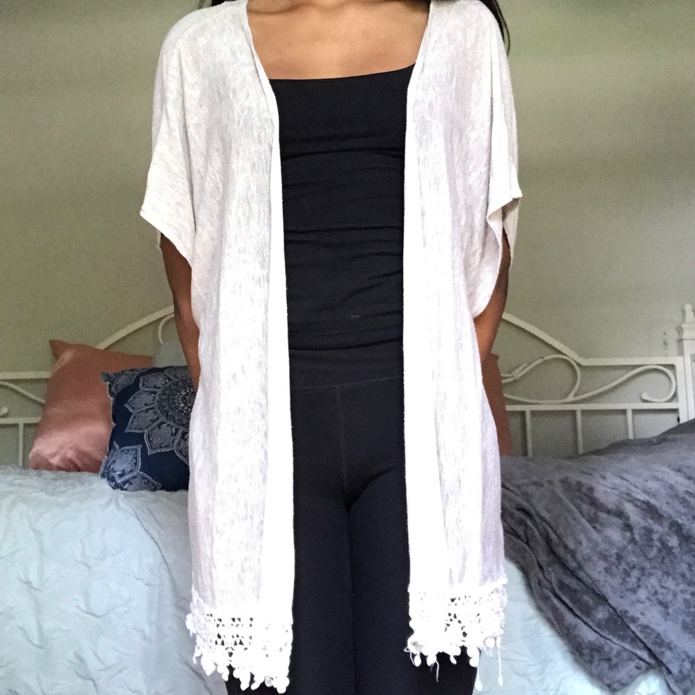 Sleeveless cardigan - Picture 3 of 6